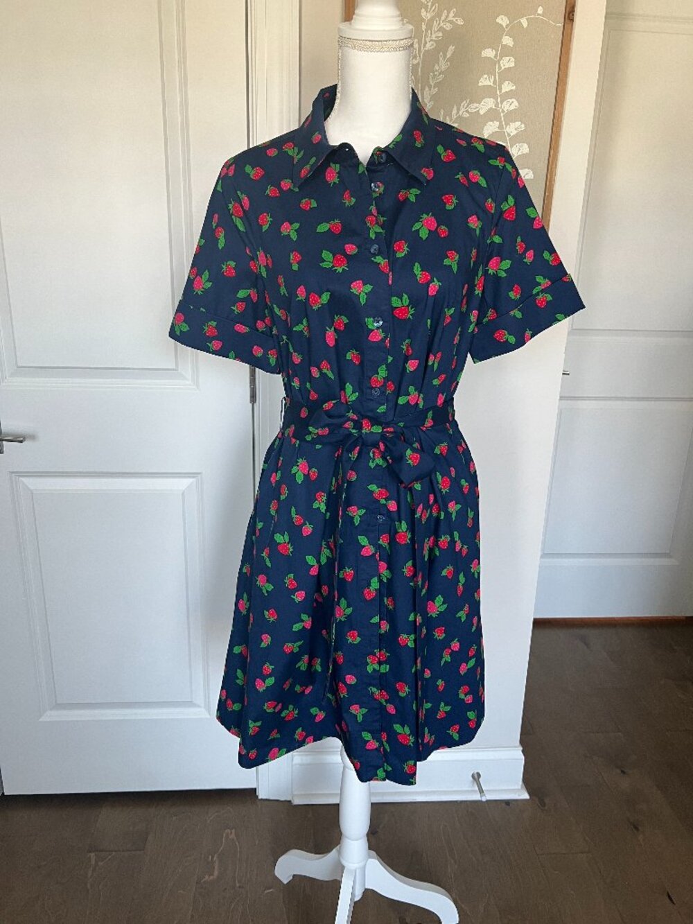 Kate Spade Strawberry Shirt Dress